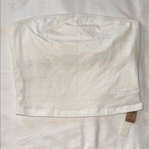 PINK Victoria's Secret White Tube Top